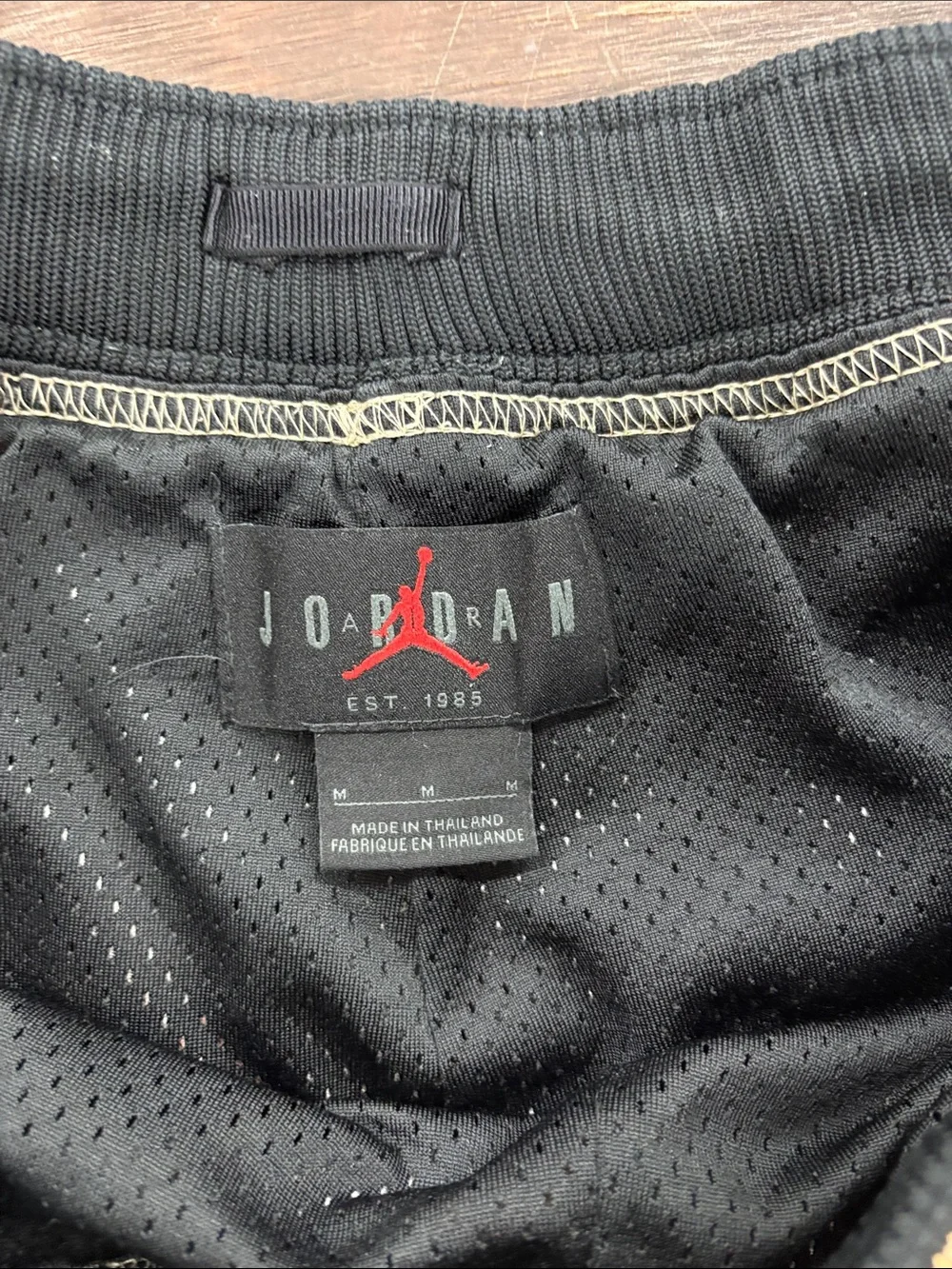 Jordan Men's Camo Athletic Mesh Shorts - Red/Green/Black/Tan